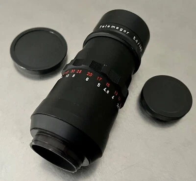 Muy hermoso Meyer Look Görlitz 1:5.5/180 Telemegor 180 mm 1:5.5 Exa V Foto 1 de 4