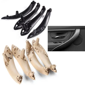4pcs Inner Door Panel Handle Pull Trim Cover Front Left for BMW 3Series F30 - Picture 1 of 21