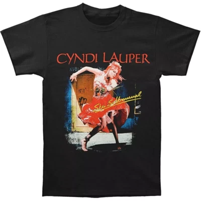 Cyndi Lauper 2013 Shes So Unusual Tour Dated Black T-Shirt S-5XL - Image 1 of 4