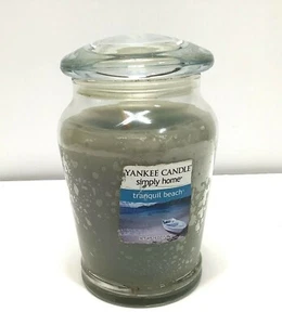 Yankee Candle TRANQUIL BEACH grande vaso di vetro candela 19 oz regalo - Foto 1 di 7