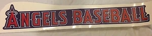  ANGELS Baseball 24" x 4" Logo Sign nameplate Official MLB Decal wall graphics - Picture 1 of 1