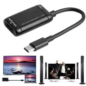 USB C To HDMI-Compatible Cable Adapter Video Conversion Line 2024 US - Zdjęcie 1 z 12