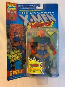 The Uncanny X-Men "Grizzly" Action Figure 1993 Toy Biz Vintage - Picture 1 of 7