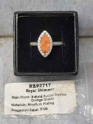 BOMB PARTY 🎈 RBP2717 'Royal Shimmer' NATRAL FUSION SUNRISE NARANJA QTZ/Rhd S10 Foto 1 de 4