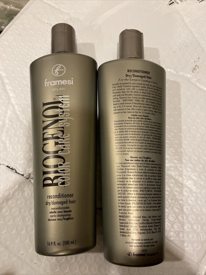 Framesi Biogenol REconditioner 16.9 oz Each. Set Of 2 Bottles. See Description. - Image 1 of 1
