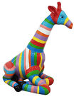 POP-ART Giraffe XXL, Designer Deko, Tier Figur Dekoration Garten, DEKO