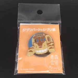 Insignia prendedor Totoro exposición Ghibli Park & Ghibli AOMORI lugar edición limitada - Imagen 1 de 2