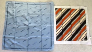 Two Vintage Jacqmar Polyester Scarves Made in Italy. Excellent condition - Picture 1 of 15