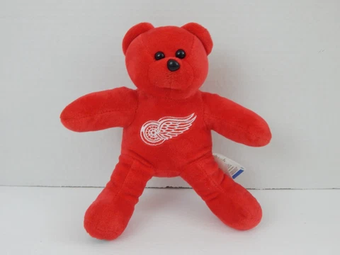 NHL ~ Detroit Red Wings ~ Bear Plush Cover