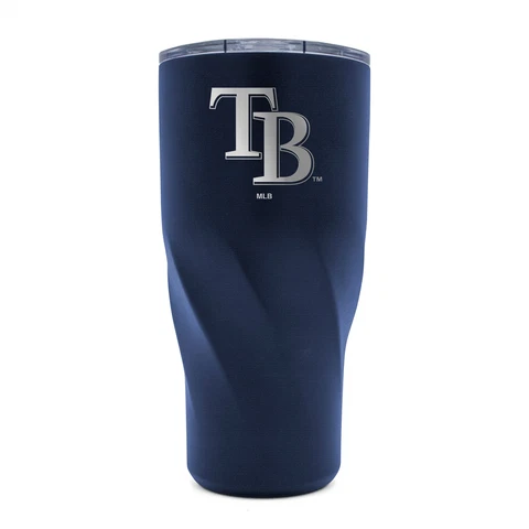 WinCraft Tampa Bay Rays 30oz. Morgan Stainless Steel Tumbler Cover