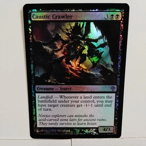 CAUSTIC CRAWLER -- (FOIL) --- MTG -- WORLDWAKE --- NM - Picture 1 of 1
