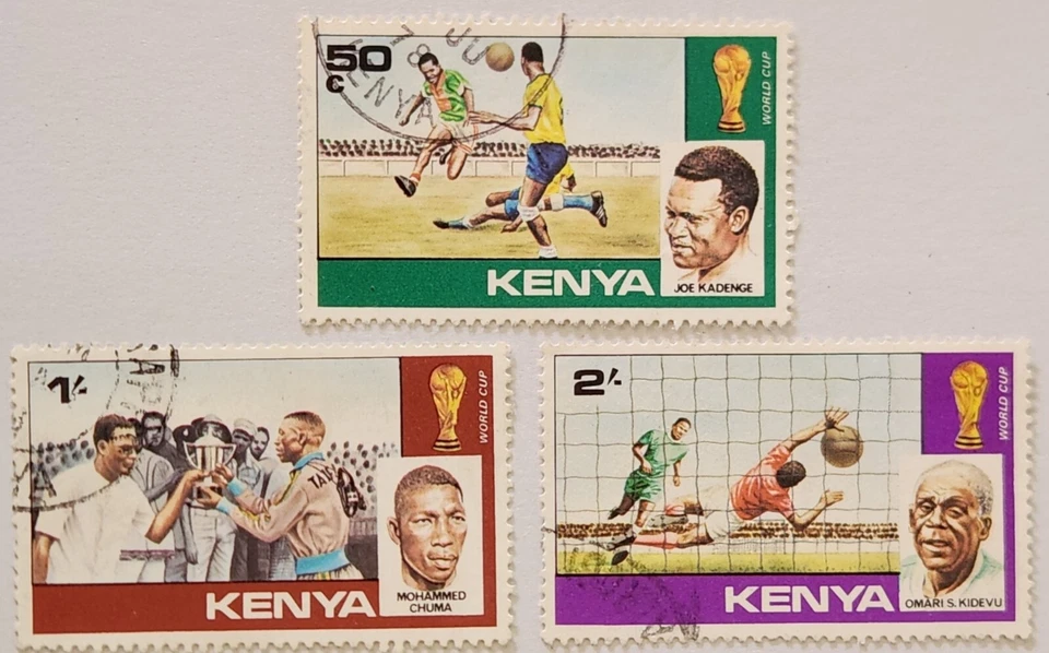 Kenia - Mundial de Fútbol - 1978 (Sc 113-115) Foto 1 de 1