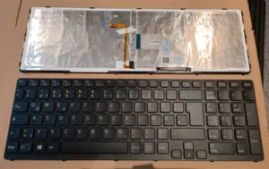 Tastatur SONY Vaio SVE17 SVE17A1M6E/W SVE1712W1EB Beleuchtung Keyboard - Afbeelding 1 van 1