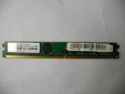 BARRETTE MEMOIRE "TRANSCEND" 1Go DDR2 800 DIMM - Photo 1/2