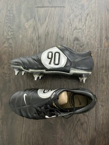 Nike Total 90 III Elite Air Zoom SG Made In Italy - Black  - Size 9 US - Picture 1 of 11