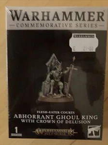 Abhorrant Ghoul King - Flesh Eater Courts - Age Of Sigmar - Limited Edition OOP - Picture 1 of 3