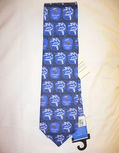 2000 Olympic Games Sydney Original BLUE Olympic Tie with Olympic Logo & Emblem - Picture 1 of 3