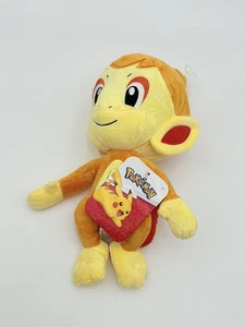 Pokemon Figure Chimchar Plush Fire Type Monkey Nintnedo Collect Black Select Tag - Picture 1 of 7