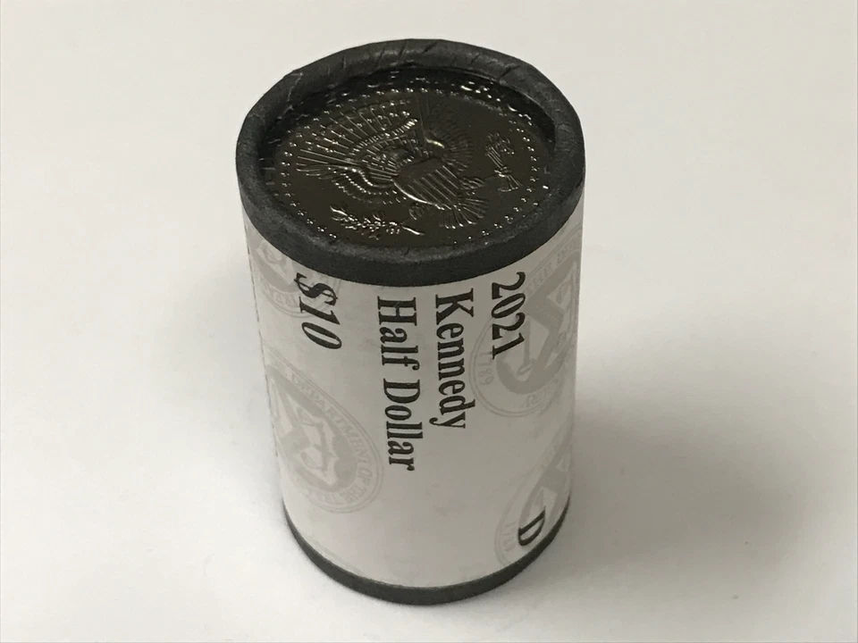 Roll of 20 - 2021-D 50C Kennedy Half Dollar - BU Mint Roll - Image 1 of 1