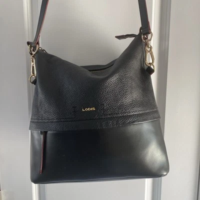 Bolso Hobo Kate Sunny Italiano Cuero Guijarro LODIS. Foto 1 de 4