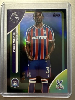 2025-26 Topps Premier League Tyrick Mitchell Black Refractor Foil /10 - Image 1 of 2