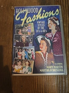 Hollywood Fashions: Vintage Styles of the 30s and 40s (DVD) Mary Martin - Picture 1 of 3