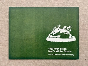 WRE 1983-84 NORTH DAKOTA STATE ST BISON Winter Sports WRESTLING Schedule College - Picture 1 of 2