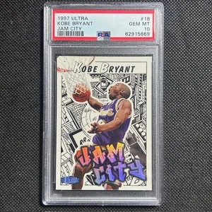 1997 Fleer Ultra Kobe Bryant Jam City PSA 10 GEM MINT Los Angeles Lakers HOF - Bild 1 von 2