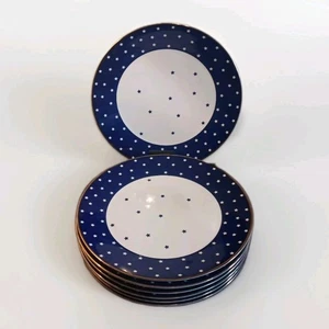 Richard Ginori Group Manifattura di Laveno GIN181 STARLIGHT Dinner Plate 7PC Set - Picture 1 of 20