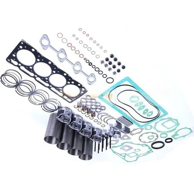 For Kubota Tractor B2910HSD B7820HSD B3030HSD V1505 Engine Overhaul Rebuild Kit - Image 1 of 4