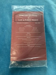 Harvard Journal of Law & Public Policy ~ Fall 2024 ~ Volume 47 Number 3 - Picture 1 of 2