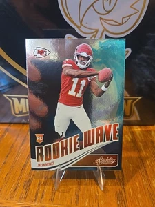 2025 Absolute Jalen Royals Rookie Wave RC Insert #RW-JRS - Kansas City Chiefs - Bild 1 von 3