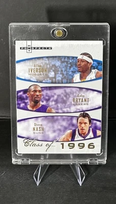 2007-08 Fleer Hot Prospects Kobe Bryant Allen Iverson Steve Nash  /1996 SP 🔥🔥 - Image 1 of 3