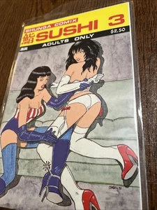Sushi #3 Shunga Comix 1990 VG Tokyo Jones Rare (see Description For Condition). - Picture 1 of 5