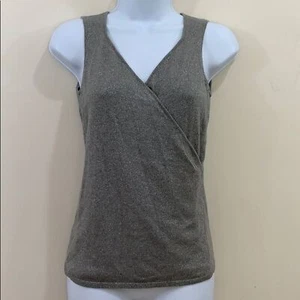 Ann Taylor ärmelloses Shirt silber metallic Gr. S - Bild 1 von 8
