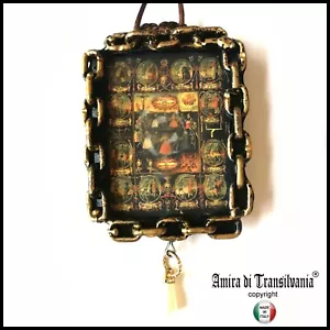talismano amuleto santa muerte danza macabra morte magia rituali magia nera raro - Foto 1 di 24