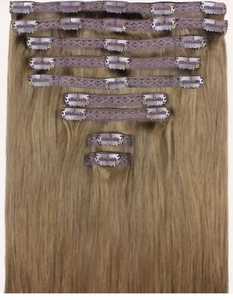 Zala 9PC CLIP-IN Premium hair extensions 18INCH - Picture 1 of 5