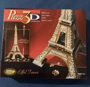 2011 Puzz3D Eiffel Tower 300 Pieces — Missing 1 — 26” Tall Winning Solutions - Picture 1 of 10