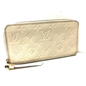 LOUIS VUITTON Empreinte Portefeuille Secret Long Wallet White M93437 - Picture 1 of 11