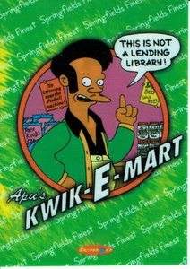 SIMPSONS DOWN UNDER SPRINGFIELDS FINEST CARD SF1 - Bild 1 von 1