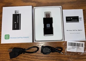 HEMPINTON Mini Wireless CarPlay Adapter for Apple iPhone - Picture 1 of 2