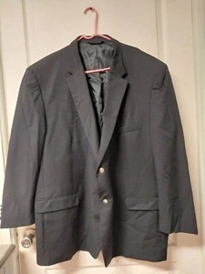 Chaqueta Jos A Bank Calce A Adaptado 100% Lana Azul Marino 58 LARGA - Imagen 1 de 17