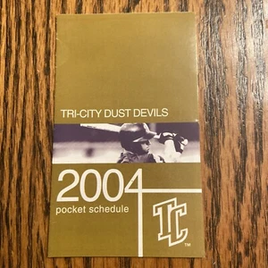 2004 Tri City Dust Devils Taschenplan NWL Colorado Rockies Affiliate - Bild 1 von 2