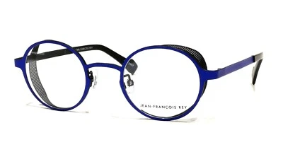 Anteojos redondos azul glaciar JF REY JF2666 marco óptico de metal para hombre Foto 1 de 4