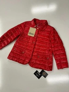 BNWT HERNO WOMENS ULTRALIGHT NYLON JACKET IN RED Size 40 / 19”p2p - Picture 1 of 11
