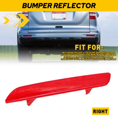 Bumper Reflector For 2010-2011 Honda CR-V Sport 2.4L HO1185101 Rear Right Side - Image 1 of 4
