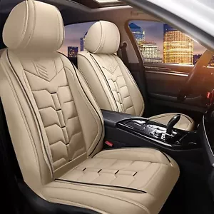 Car 2-Seat Cover Front PU Leather Pad 2 Sits Cover For Ford Explorer 2004-2024 - Picture 1 of 5