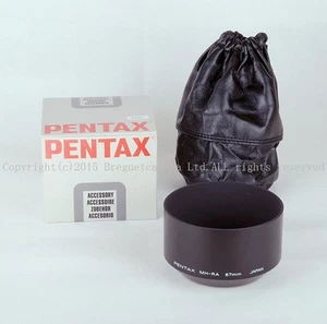 Nuevo en caja capó Pentax MH-RA 67 mm para lente Pentax-A 85 mm f/1,4 con estuche para lente - Imagen 1 de 1