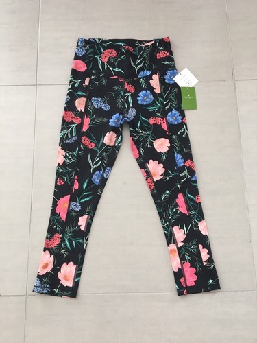 Kate Spade Blossom Studio Take A Leap Workout Exercise Leggings