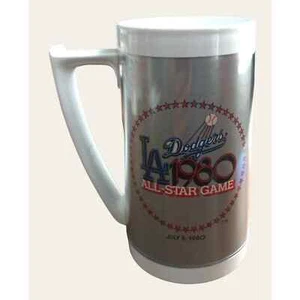 Vintage Natural Light Beer Logo Thermo-Serv Plastic Mug 1980 MLB All Star Game - Picture 1 of 3